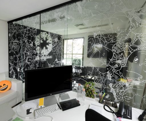 Adesivo de Parede Elo Digital