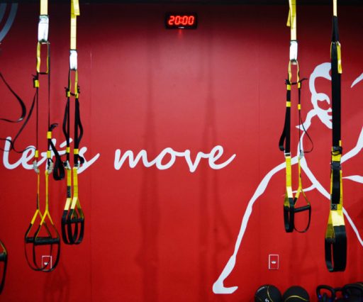 Adesivação de Parede Academia 2 Spin