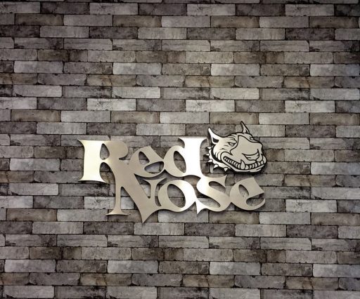 Letra Caixa Red Nose