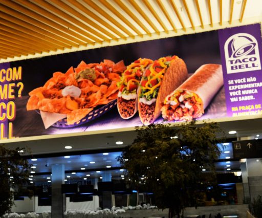 Lona Frontlight Taco Bell